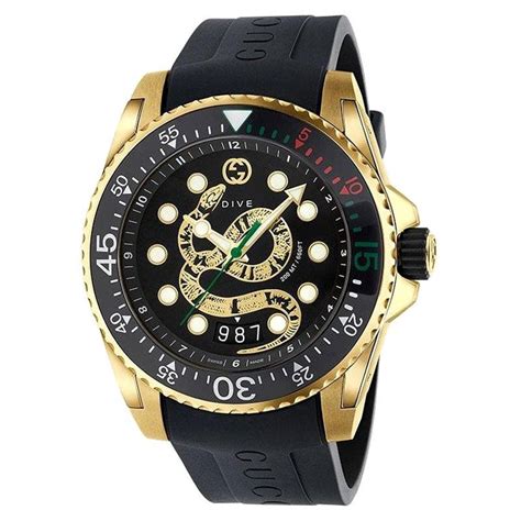 gucci dive watch replacement band|gucci dive watch snake.